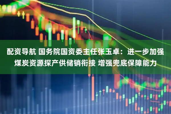 配资导航 国务院国资委主任张玉卓：进一步加强煤炭资源探产供储销衔接 增强兜底保障能力